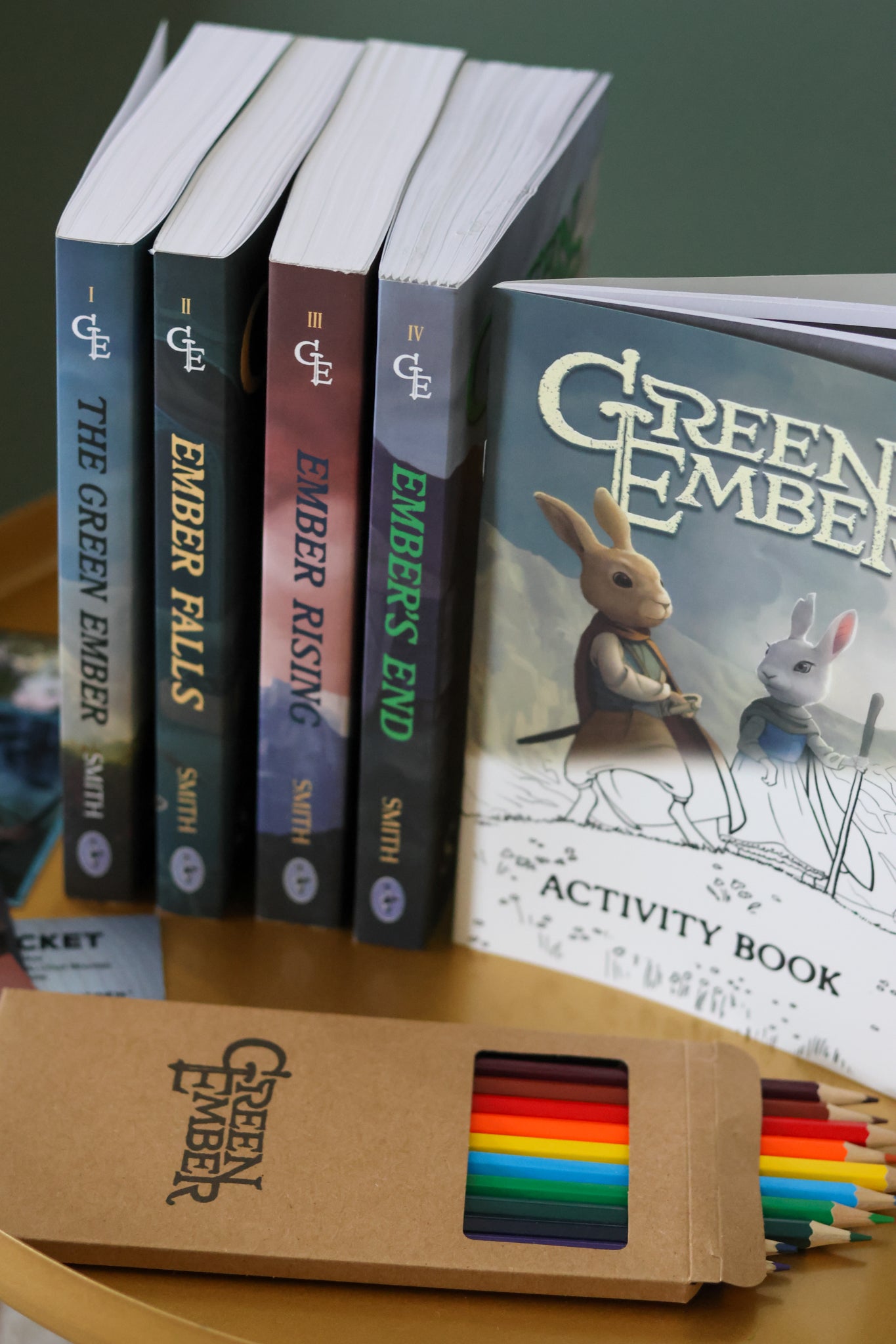 The Official Green Ember Series 4 Book Set + Activity Book and More