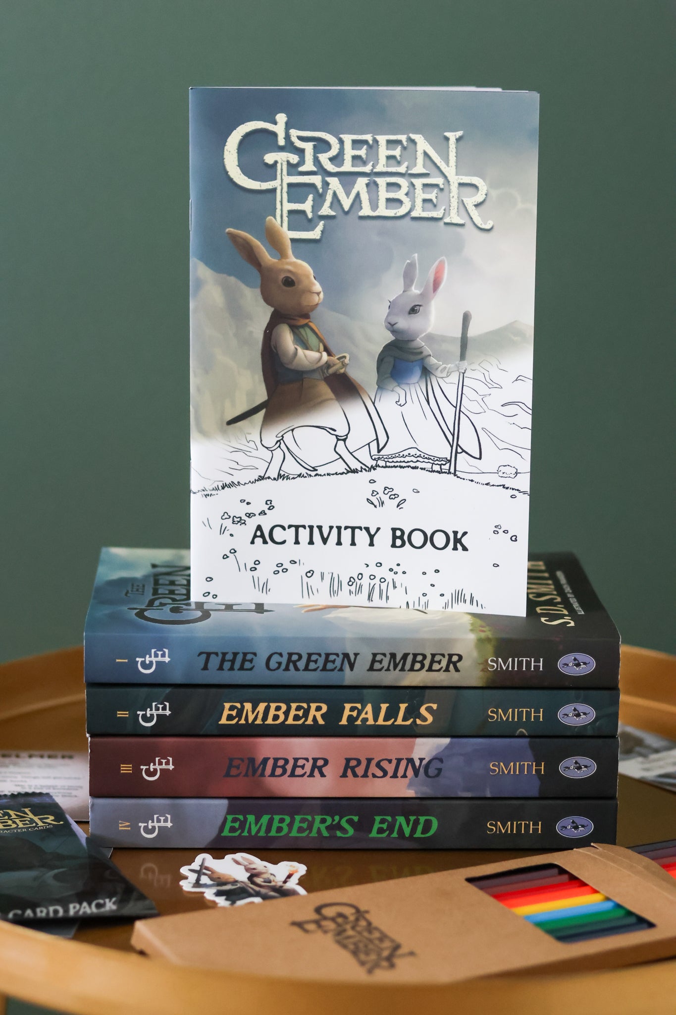 The Official Green Ember Series 4 Book Set + Activity Book and More