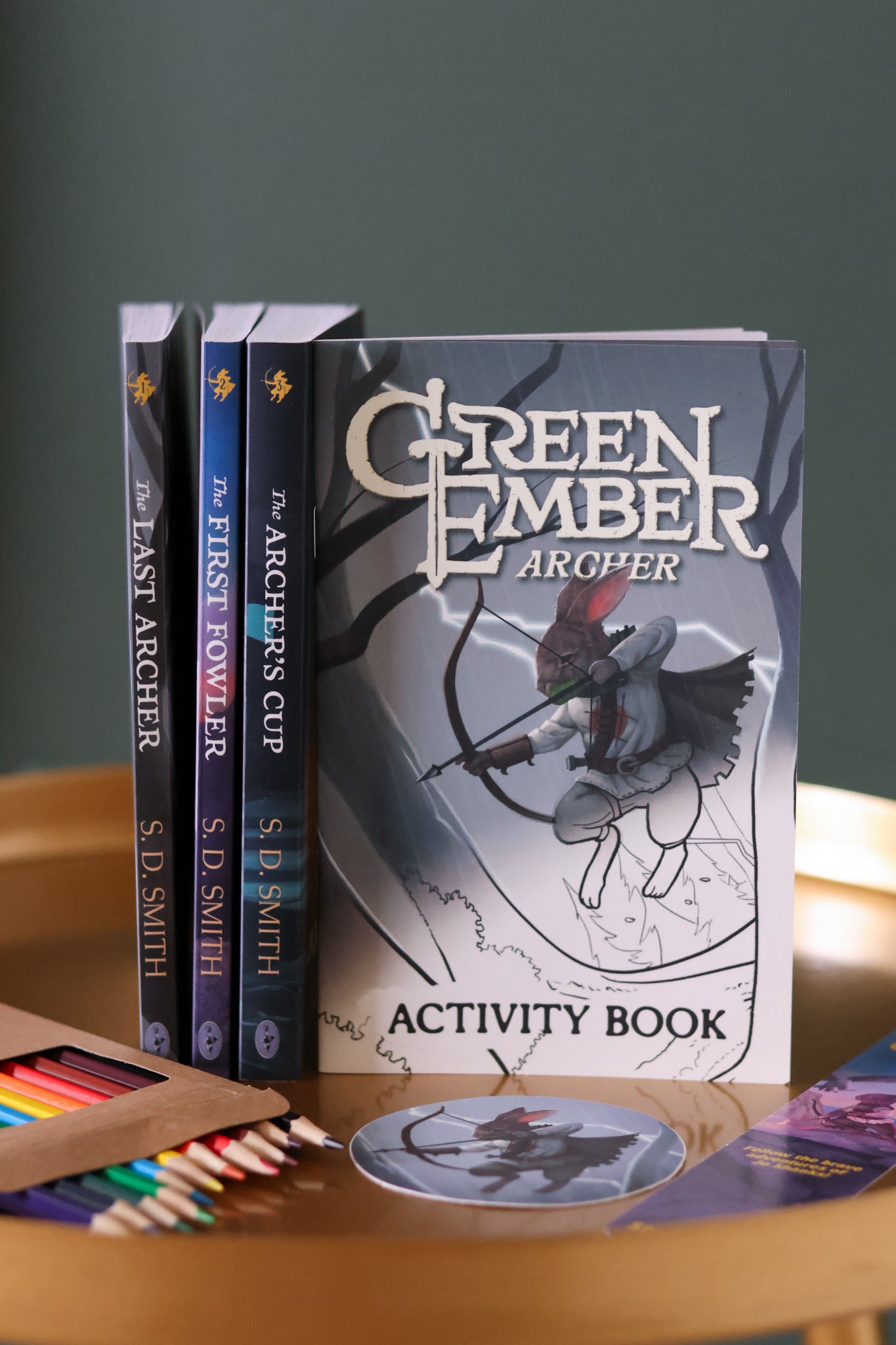 The Official Green Ember: Archer Series 3 Book Set + Activity Book and More