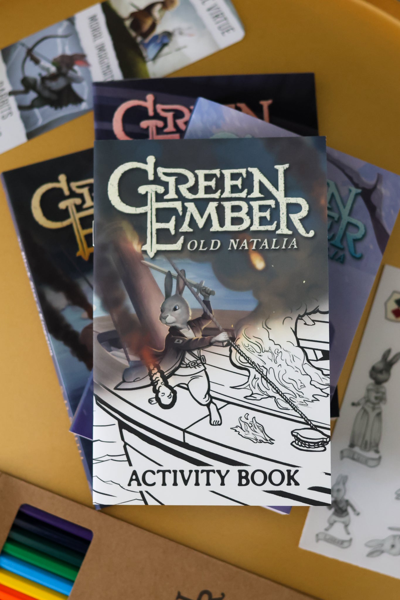The Official Green Ember: Old Natalia Series 3 Book Set + Activity Book and More