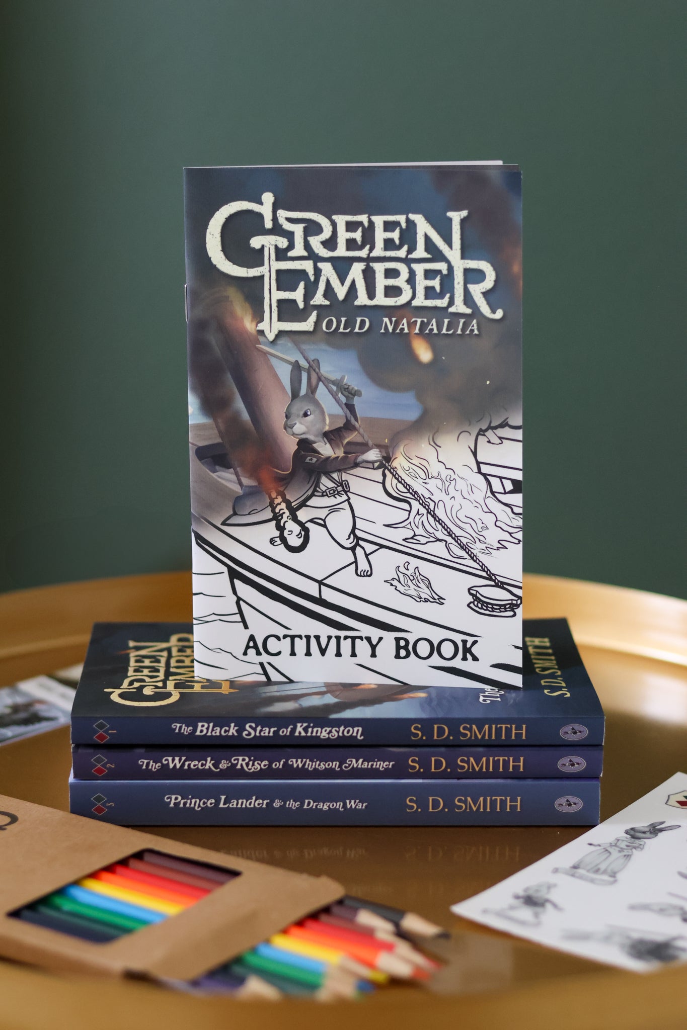 The Official Green Ember: Old Natalia Series 3 Book Set + Activity Book and More