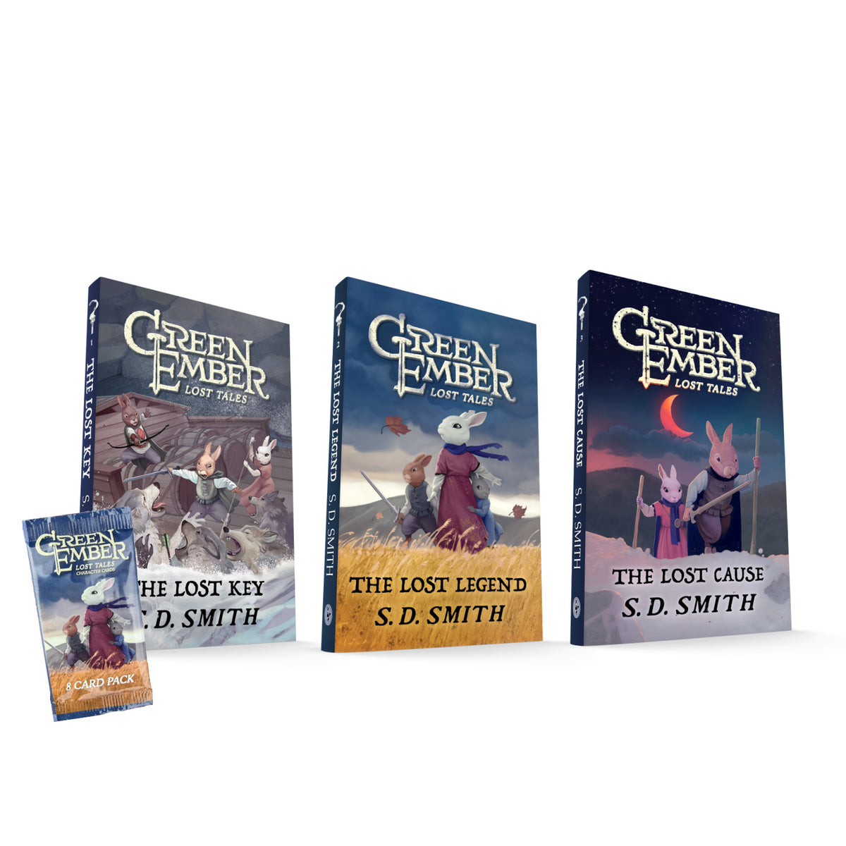 Signed Lost Tales Trilogy + Character Cards