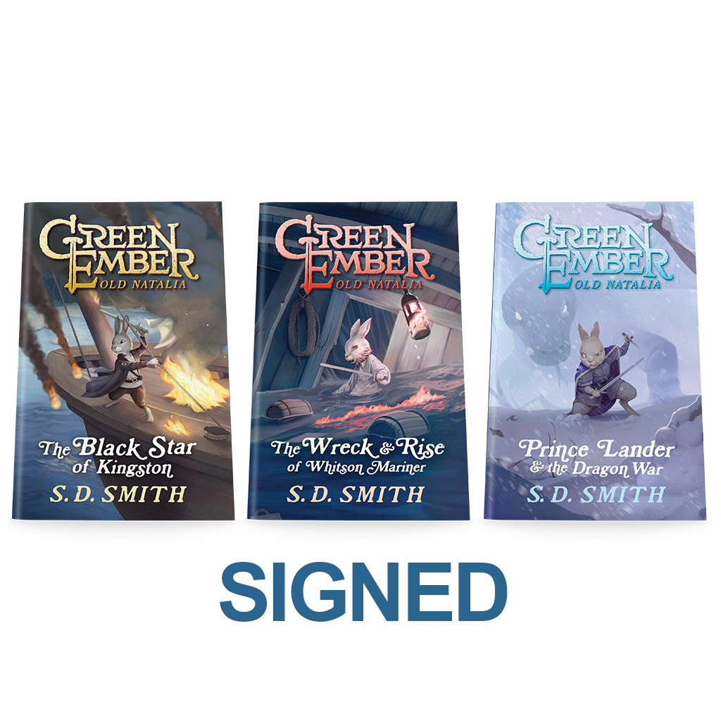 SIGNED Green Ember: Archer + Old Natalia Christmas Special with FREE Ornament and Character Cards