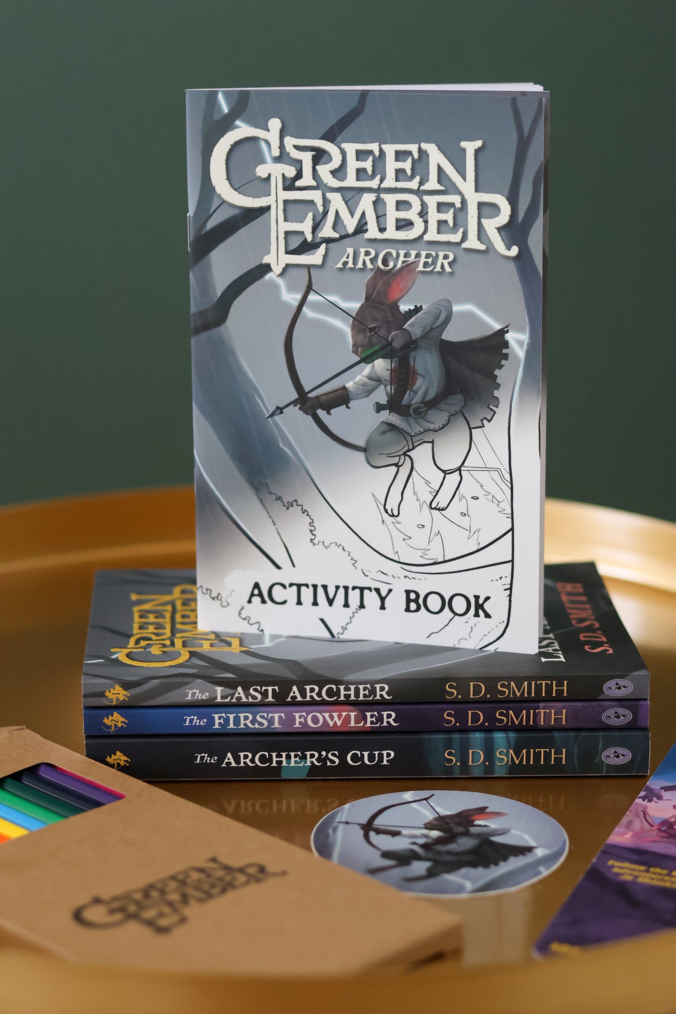 The Official Green Ember: Archer Series 3 Book Set + Activity Book and More