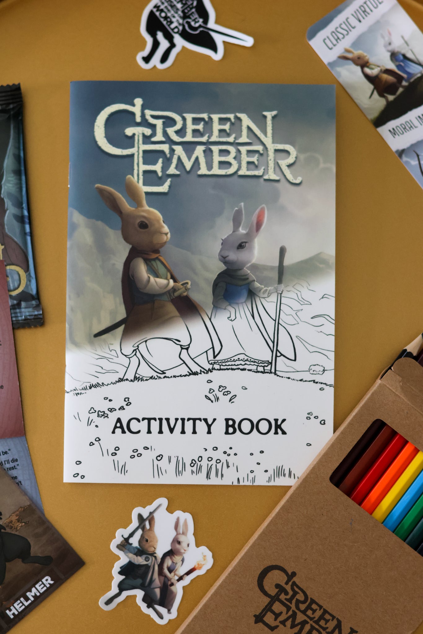 The Official Green Ember Series 4 Book Set + Activity Book and More