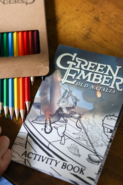 The Official Green Ember Activity Books