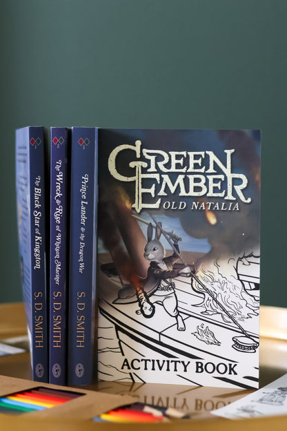 The Official Green Ember: Old Natalia Series 3 Book Set + Activity Book and More