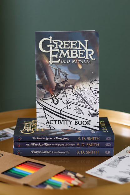The Official Green Ember: Old Natalia Series 3 Book Set + Activity Book and More