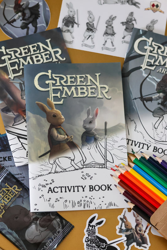 The Official Green Ember Activity Books