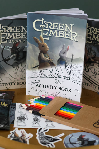 The Official Green Ember Activity Books