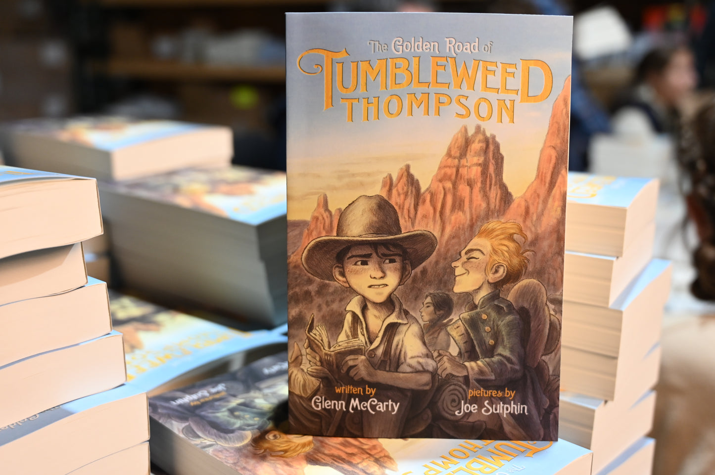 SIGNED The Golden Road of Tumbleweed Thompson (Book 2)