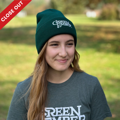 Green Ember Beanie