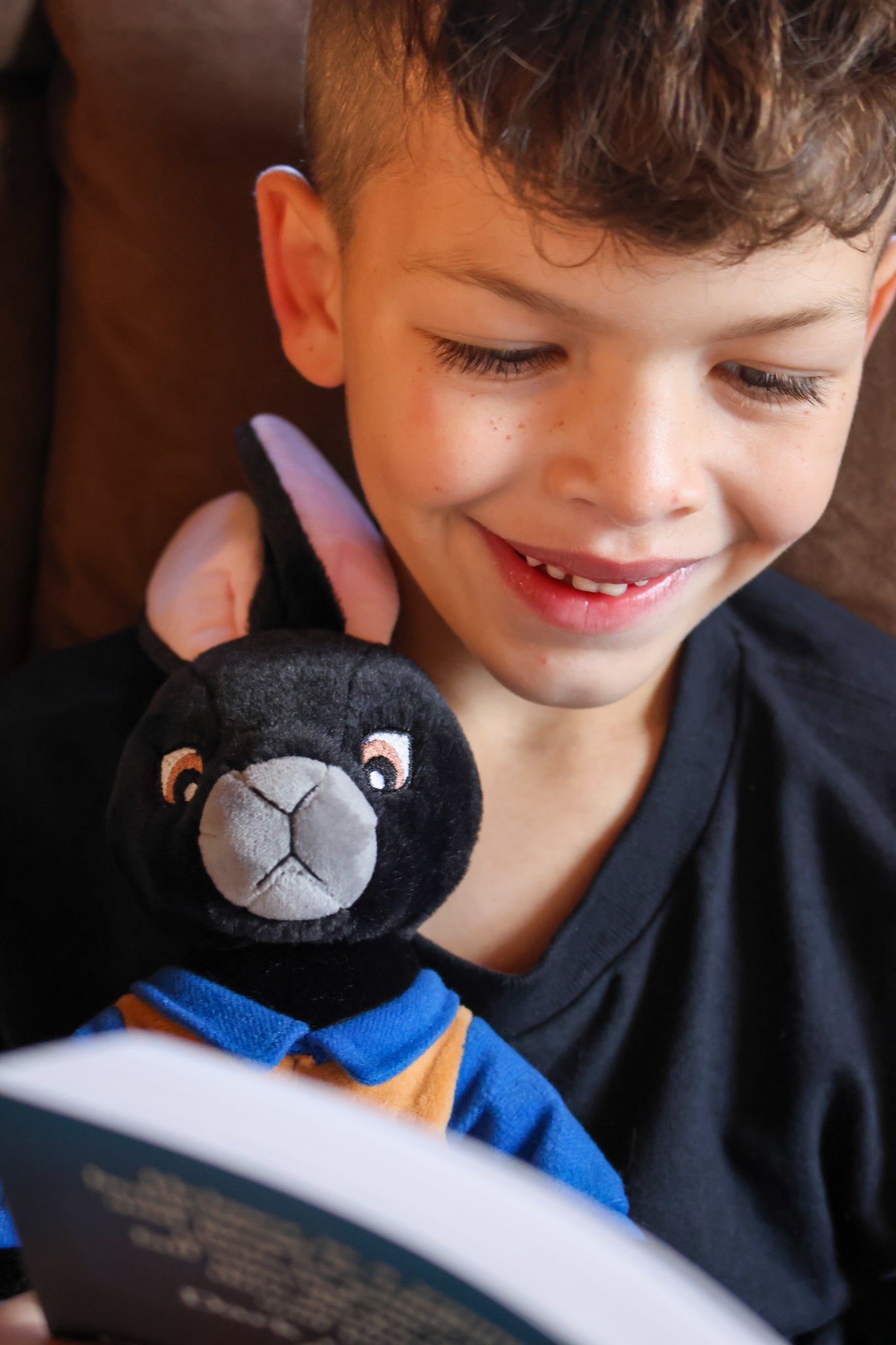 Green Ember Rabbit Plush - Helmer