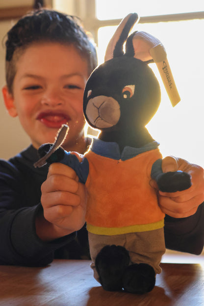 Green Ember Rabbit Plush - Helmer