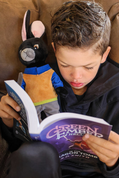 Green Ember Rabbit Plush - Helmer