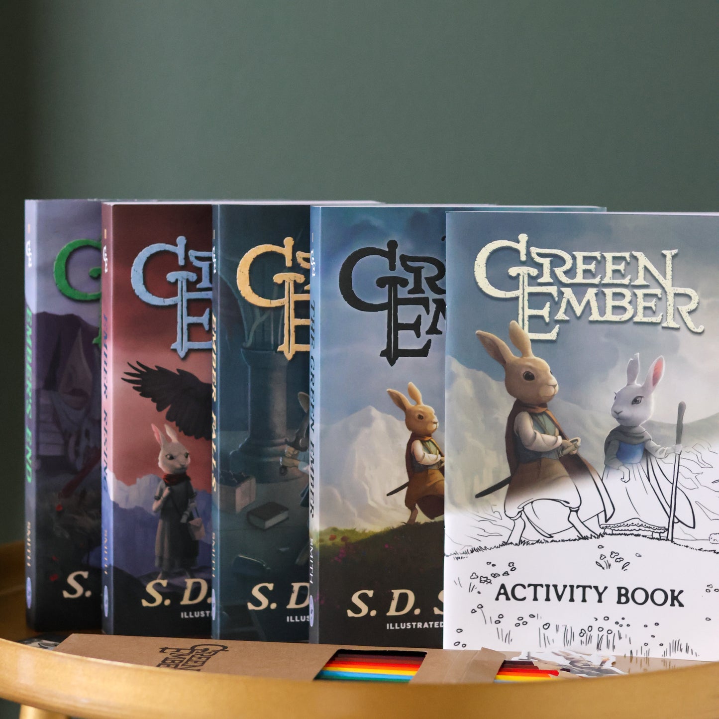 The Official Green Ember Series 4 Book Set + Activity Book and More