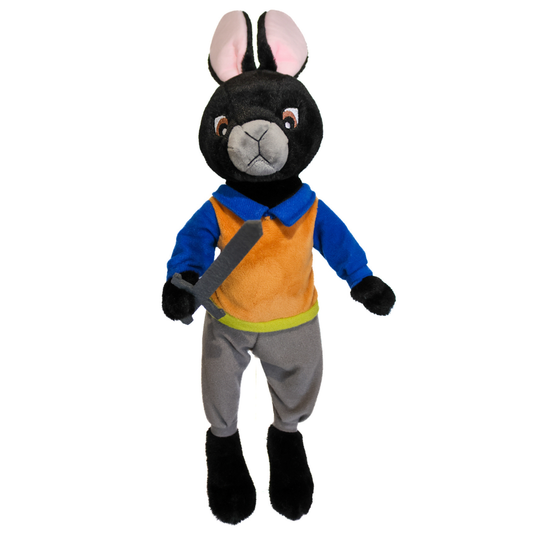 Green Ember Rabbit Plush - Helmer
