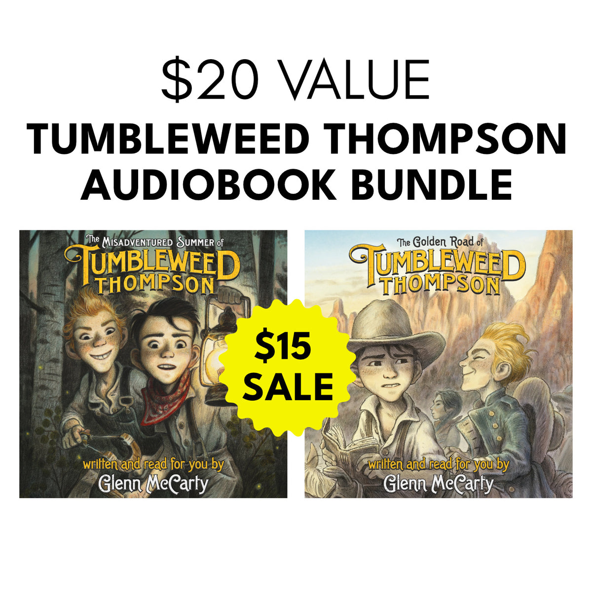 Tumbleweed Thompson Audiobook Bundle (Books 1 & 2)