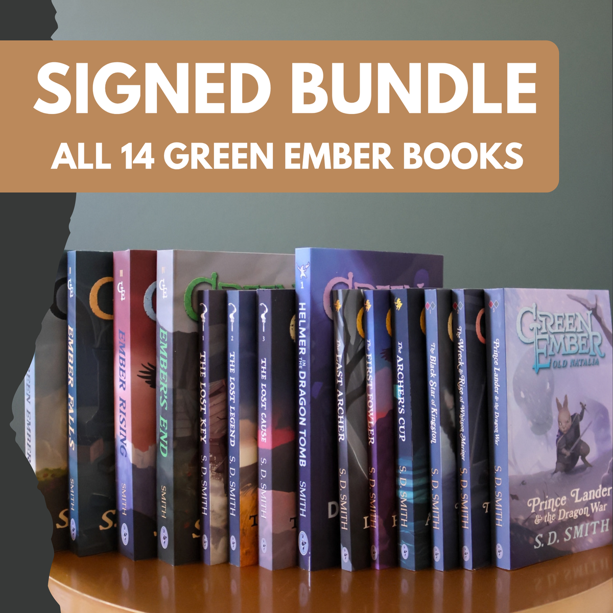 Signed - All Green Ember Books