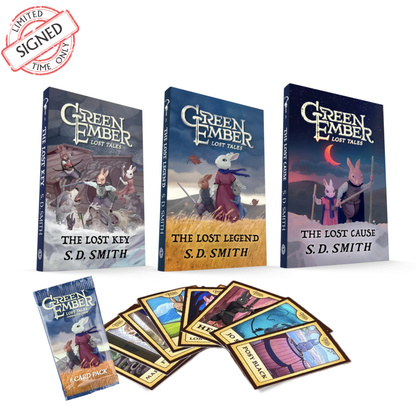 Signed Lost Tales Trilogy + Character Cards