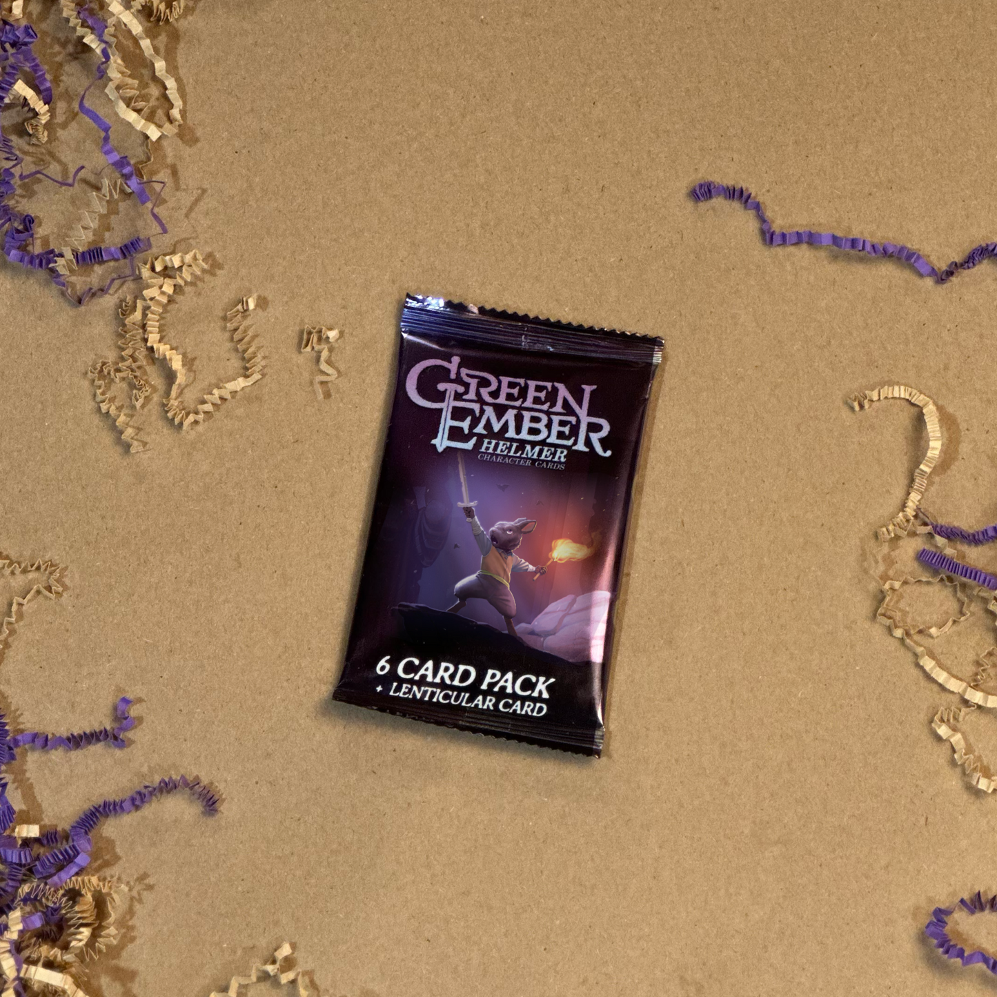 Helmer in the Dragon Tomb Character Cards + Lenticular Card