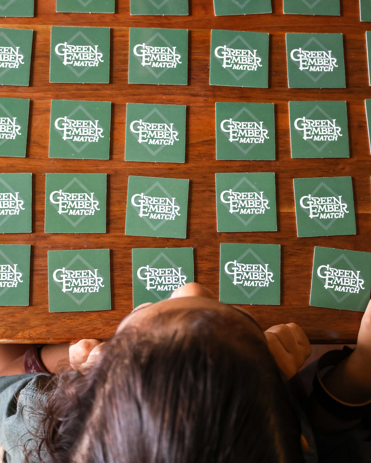 Green Ember Match Board Game