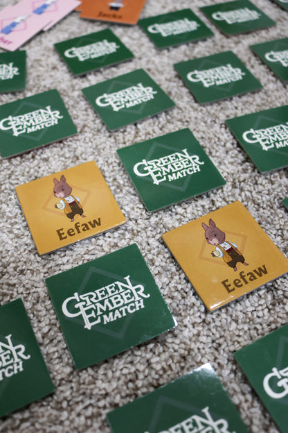Green Ember Match Board Game