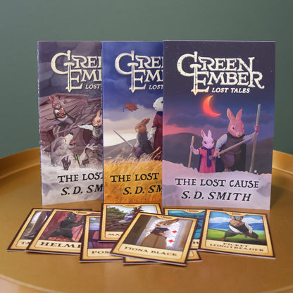 Signed Lost Tales Trilogy + Character Cards