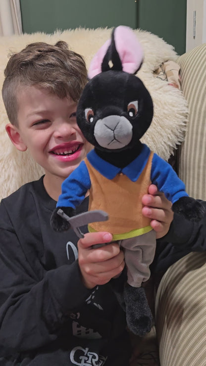 Green Ember Rabbit Plush - Helmer