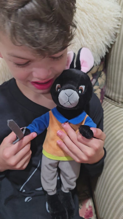 Green Ember Rabbit Plush - Helmer